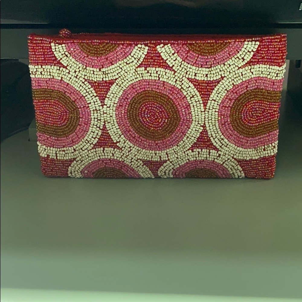 Pink clutch
